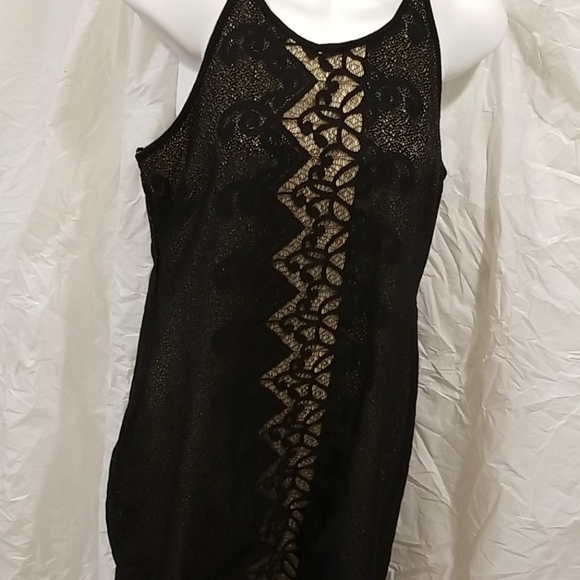 Front design black dress size XL PC - Picture 7 of 7